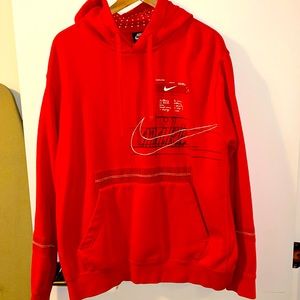 Men’s red Nike sweater